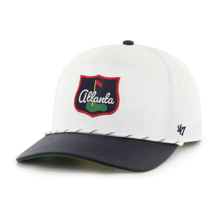 Atlanta Braves MLB CASQUETTE BOGEY '47 ROPE HITCH BLANC/BLEU MARINE