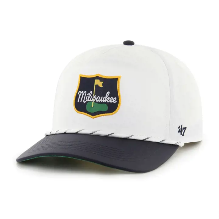 Milwaukee Brewers MLB BOGEY '47 ROPE HITCH BLANC/BLEU MARINE