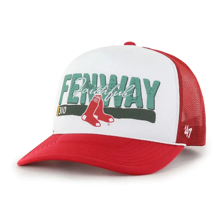 Boston Red Sox MLB REGION FOAM TRUCKER '47 BLANC/ROUGE