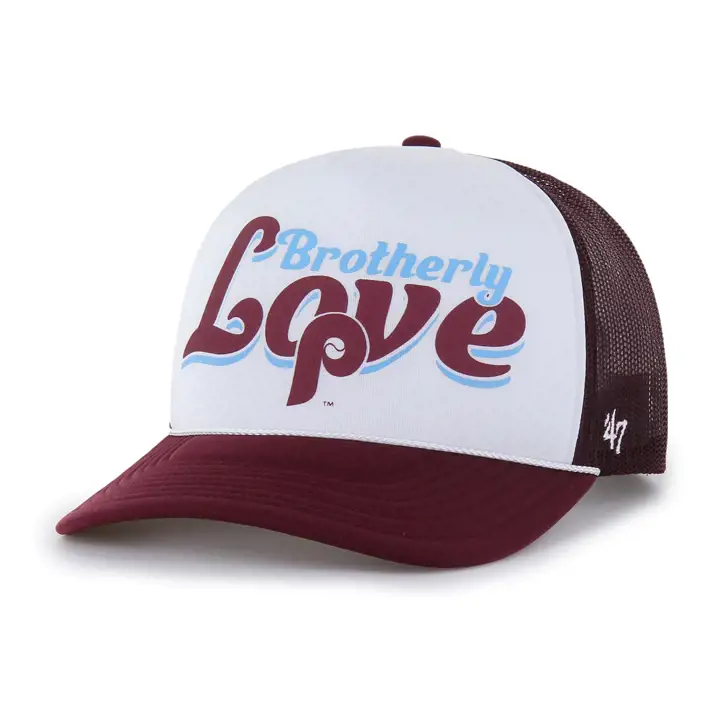 Casquette Trucker Philadelphia Phillies MLB REGION FOAM '47 WHT/MAR