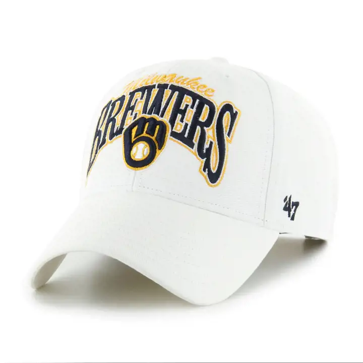 Milwaukee Brewers MLB KEYSTONE '47 MVP BLANC