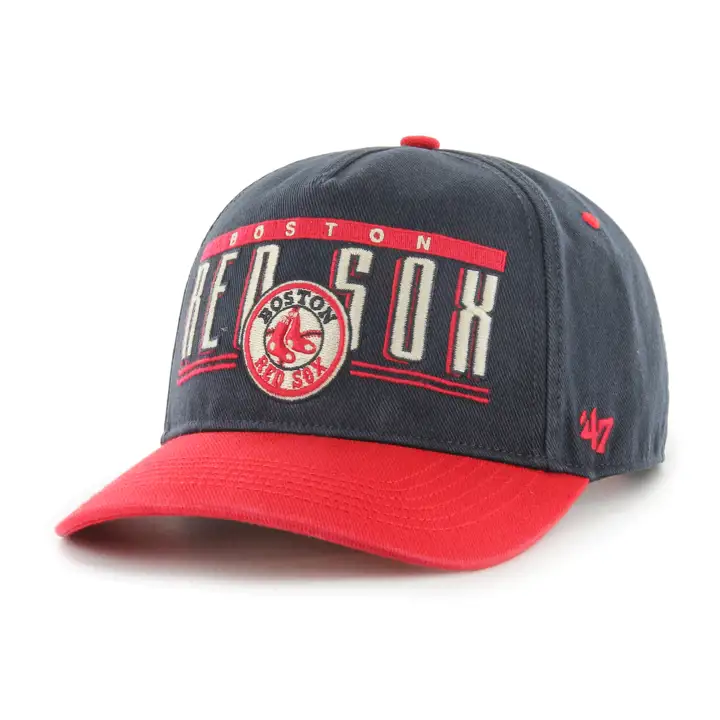 Casquette Boston Red Sox MLB DOUBLE HEADER BASELINE '47 HITCH MARINE/ROUGE