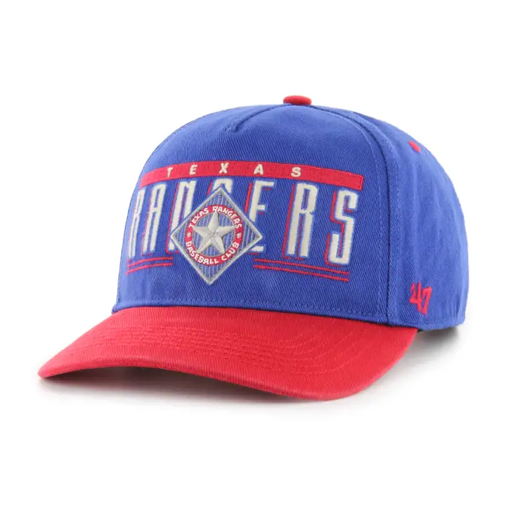 Texas Rangers MLB DOUBLE HEADER BASELINE '47 HITCH RBL/RED