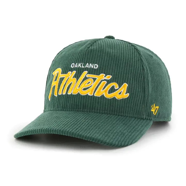 Oakland Athletics MLB CROSSTOWN CORD '47 HITCH DKGRN