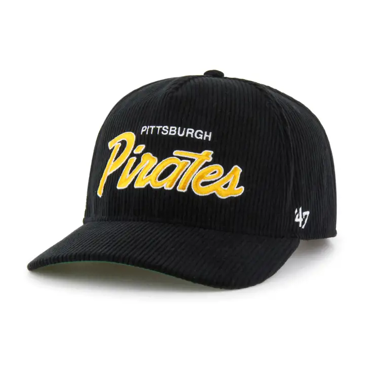 Casquette MLB Pittsburgh Pirates CROSSTOWN CORD '47 HITCH BLK