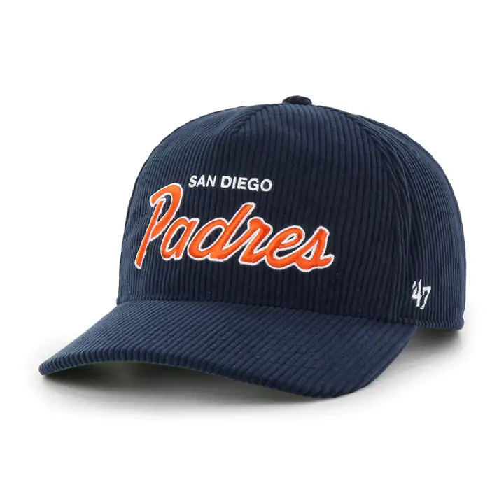 Casquette San Diego Padres MLB CROSSTOWN CORD '47 HITCH Bleu marine