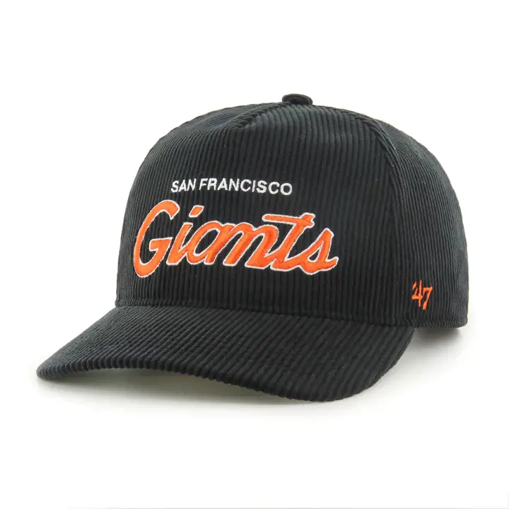San Francisco Giants MLB CASQUETTE CROSSTOWN CORD '47 HITCH NOIR