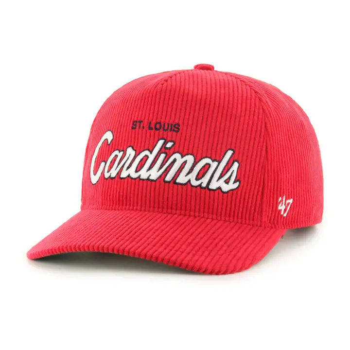 Casquette St. Louis Cardinals MLB CROSSTOWN CORD '47 HITCH Rouge