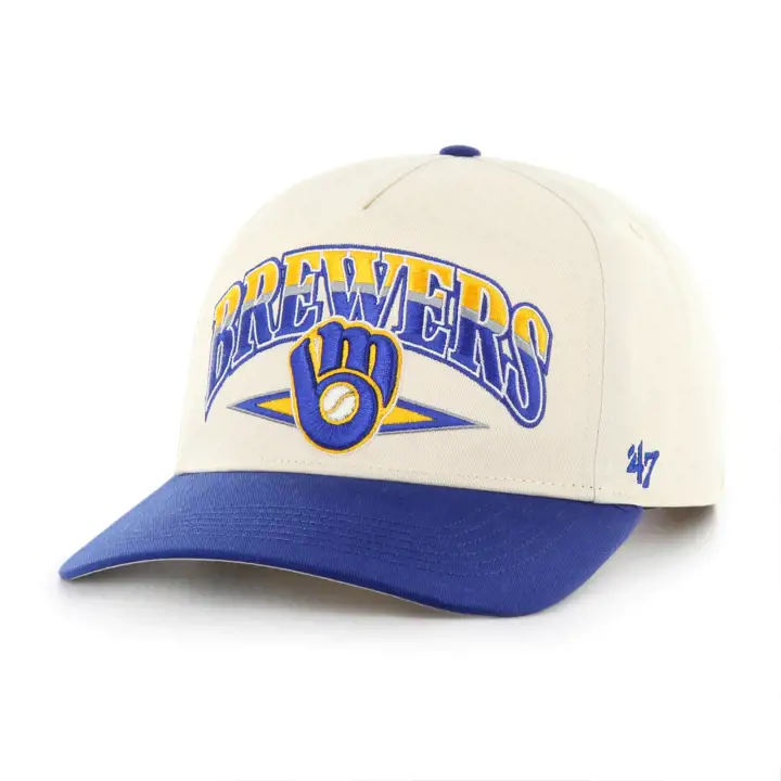 Milwaukee Brewers MLB ARC LINE '47 HITCH Naturel/RBL