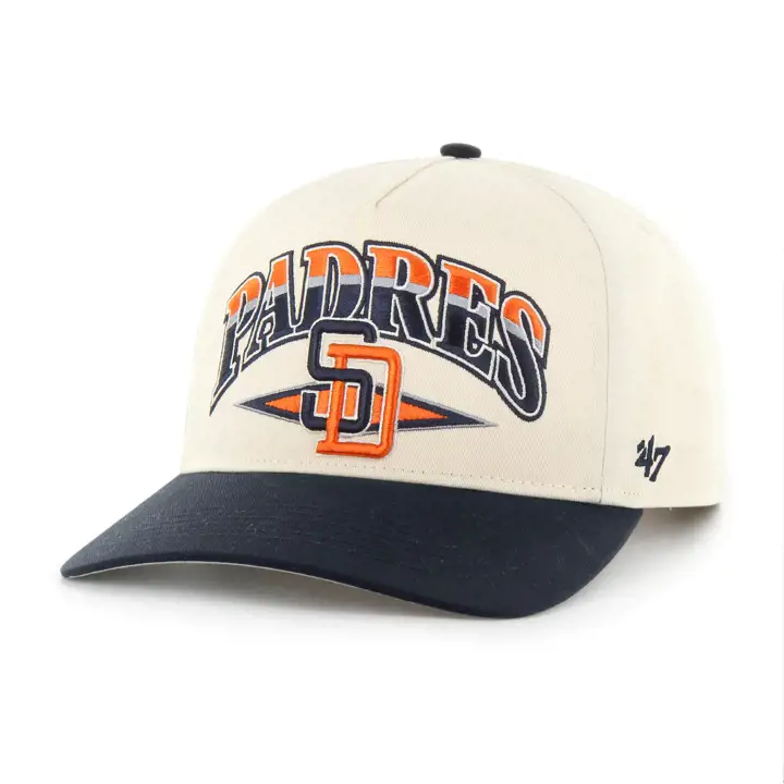Casquette trucker '47 HITCH MLB ARC LINE San Diego Padres Naturel/BLEU MARINE
