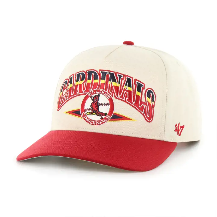 Casquette réglable MLB St. Louis Cardinals ARC LINE '47 HITCH Crème/rouge