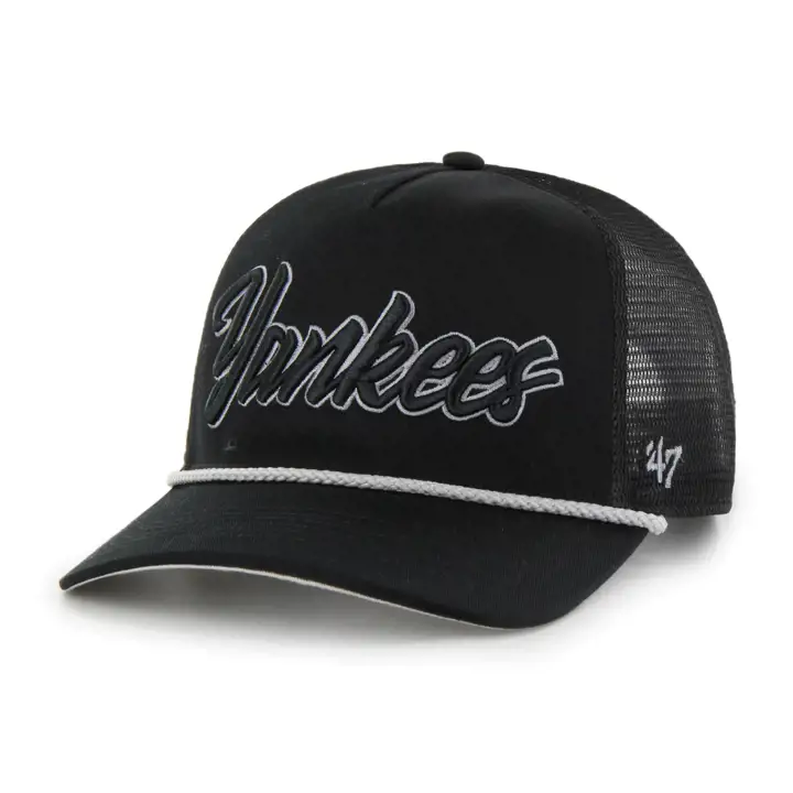 New York Yankees MLB NOIR POP SCRIPT '47 ROPE HITCH NOIR