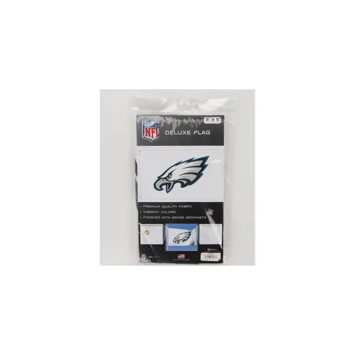 Drapeau de luxe des Eagles de Philadelphie 3X5 Wincraft AST