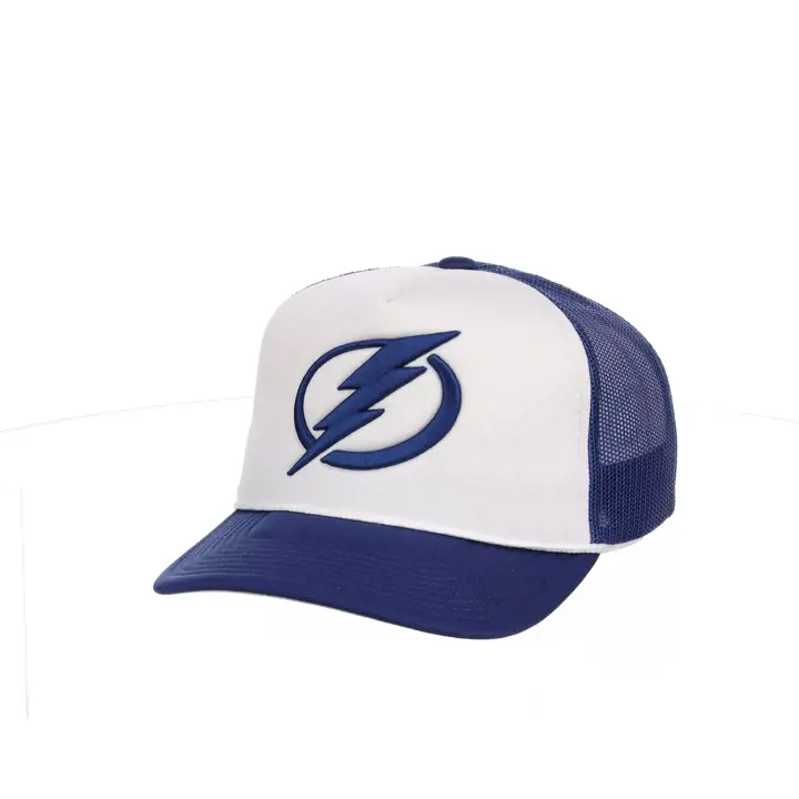 Tampa Bay Lightning NHL Trucker en Mousse WHT/NAVY/NAVY
