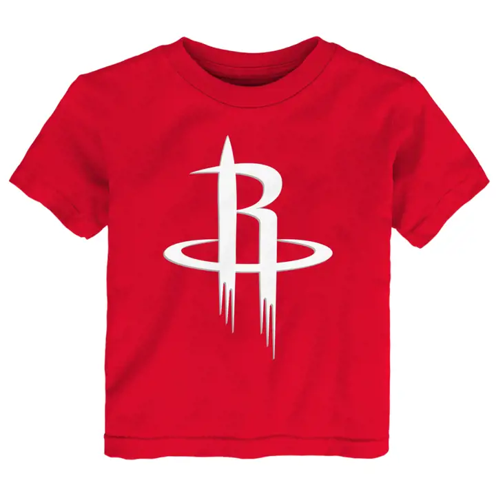 T-shirt rouge à logo principal Houston Rockets NBA pour tout-petit