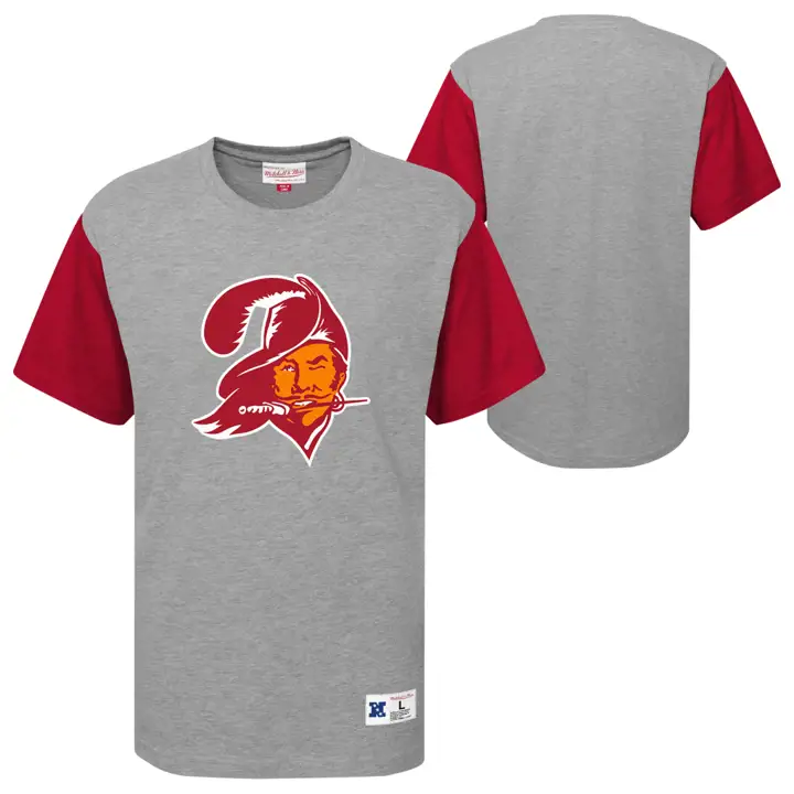 T-shirt Color Block NFL Tampa Bay Buccaneers Youth M&N GRY