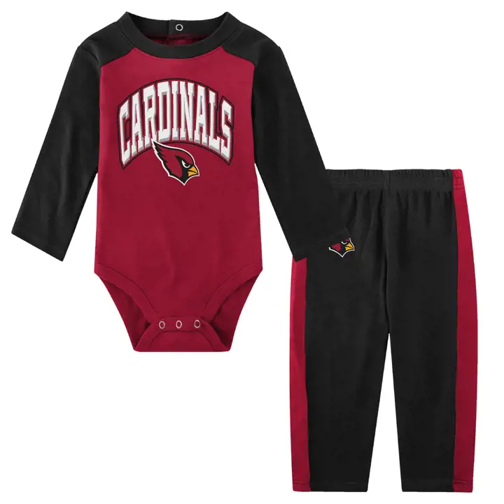 Ensemble 2 pièces Nouveau-né Recrue de l'Année NFL Arizona Cardinals rouge