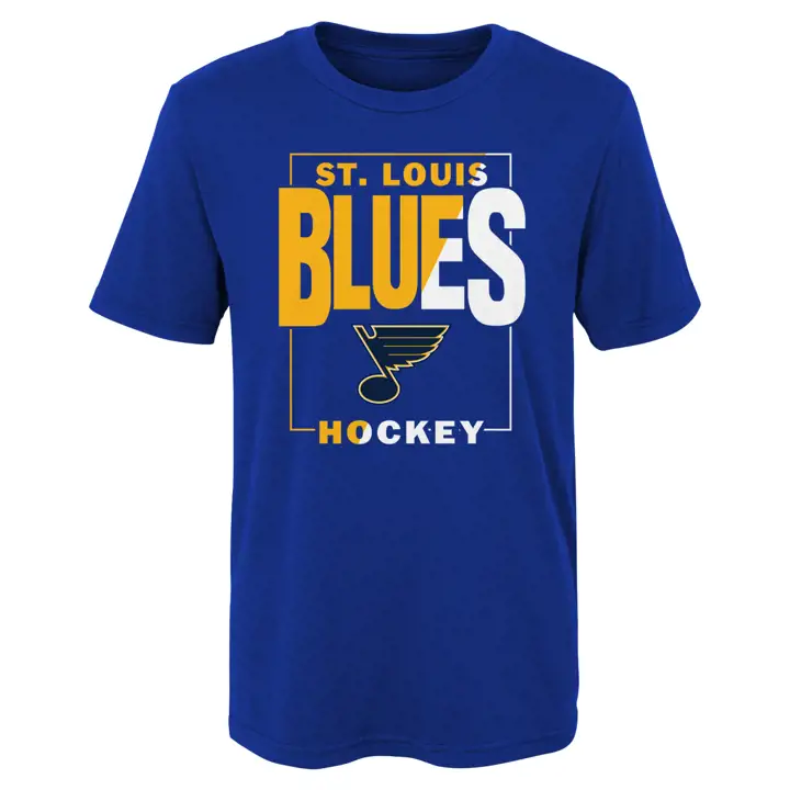 St. Louis Blues NHL Kids Coin Toss T-Shirt blue