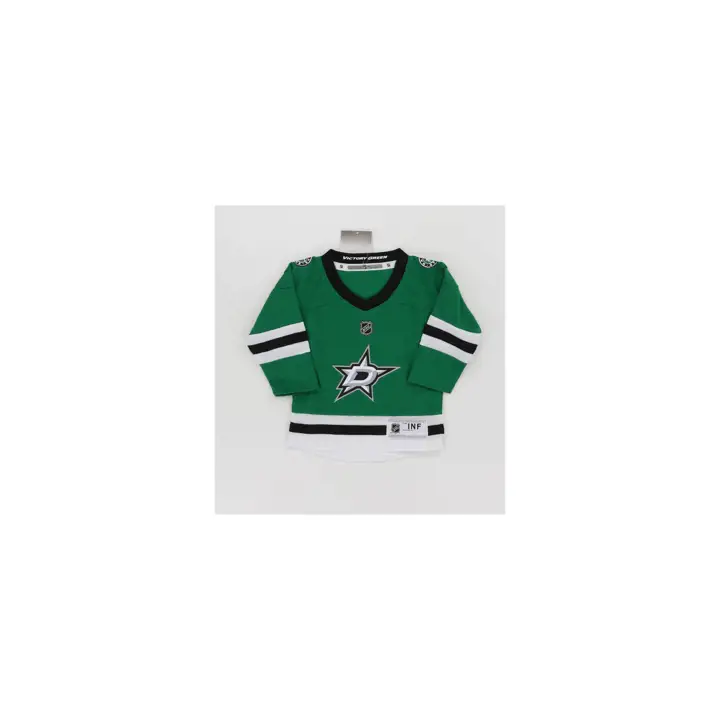Maillot vierge réplique noir des Stars de Dallas (LNH) pour bébé