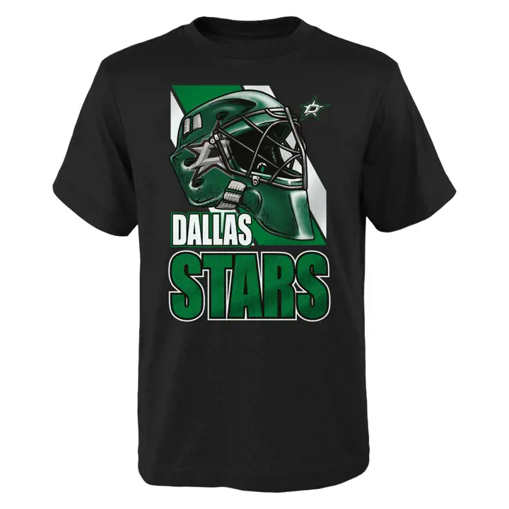 T-shirt noir enfant Dallas Stars LNH "Bucket Head"