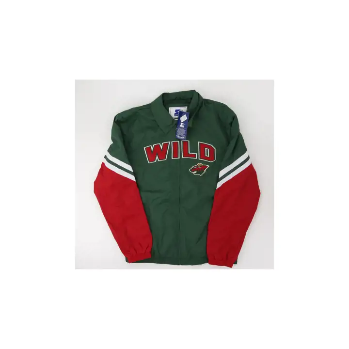 Veste de Champion Vintage NHL Minnesota Wild Bleue