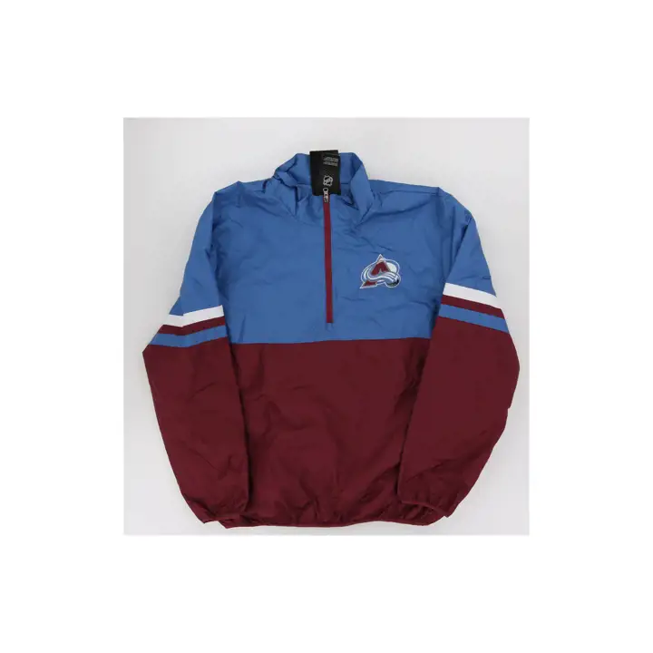 Veste mi-saison zippée Colorado Avalanche NHL bleu