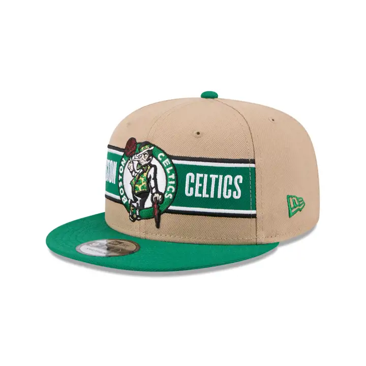 Casquette 9Fifty beige Boston Celtics Draft 2024