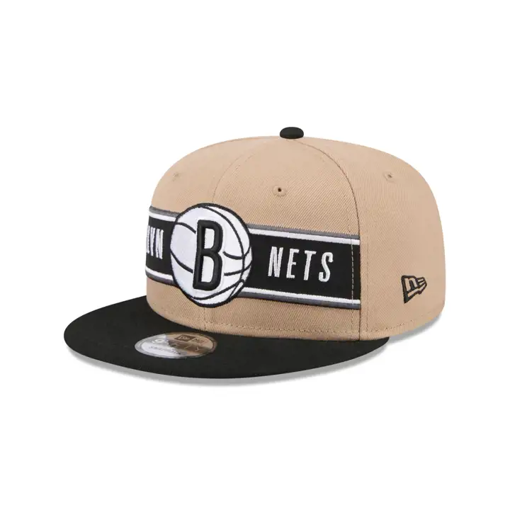 Casquette 9Fifty Brooklyn Nets Draft 2024 beige