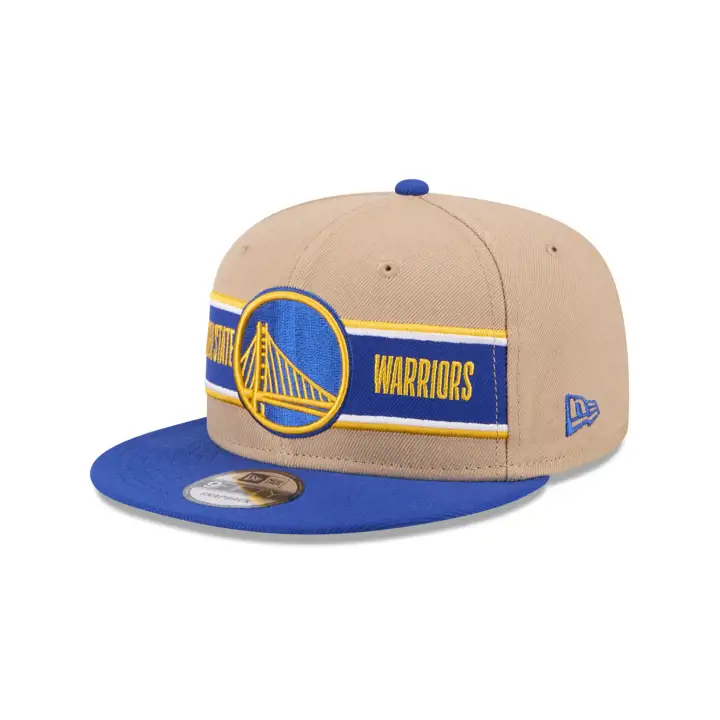 Golden State Warriors 2024 Draft 9Fifty beige