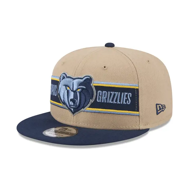 Casquette 9Fifty Memphis Grizzlies Draft 2024 beige