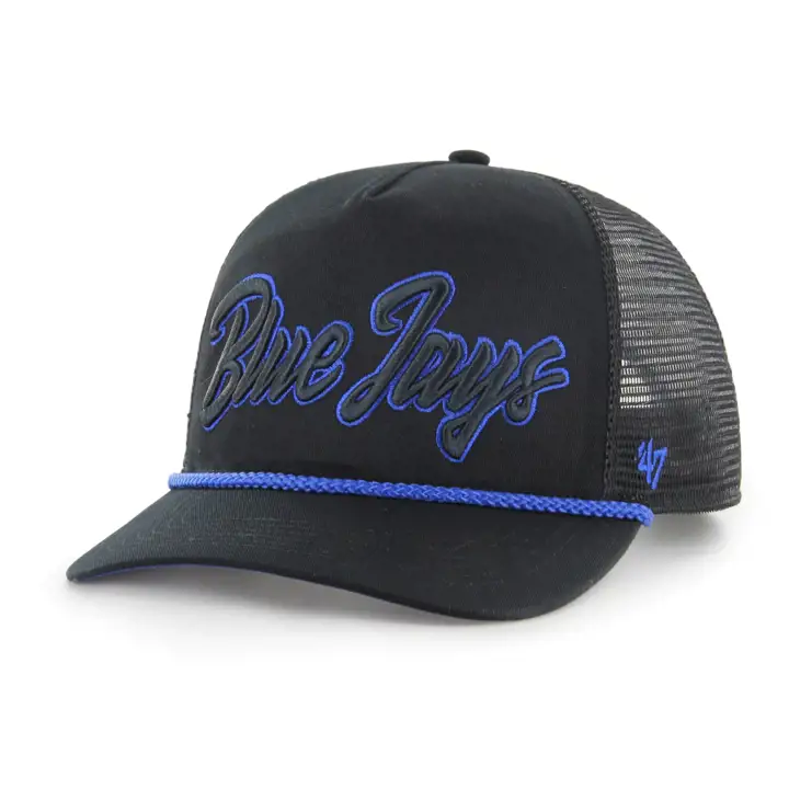 Toronto Blue Jays MLB CASQUETTE NOIRE POP SCRIPT '47 ROPE HITCH NOIRE