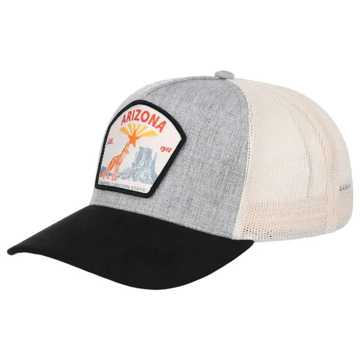 Casquette trucker deux tons Arizona Local Patch GRI/NOI
