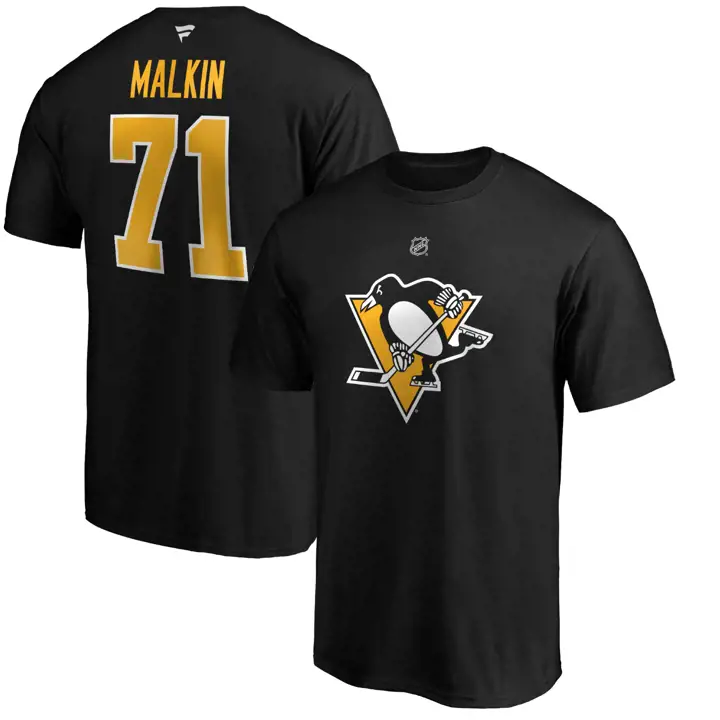 T-shirt authentique NHL Pittsburgh Penguins Stack N&N Malkin B