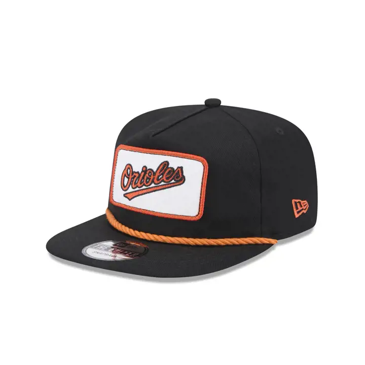 Casquette NEW ERA PATCH ROPE GOLFER Baltimore Orioles MLB noire