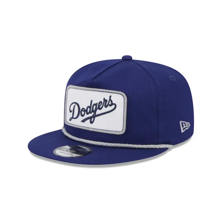 Los Angeles Dodgers MLB NEW ERA PATCH ROPE GOLFER bleu foncé