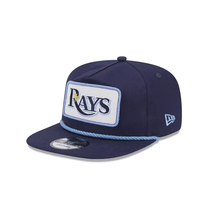 Casquette New Era MLB Tampa Bay Rays PATCH ROPE GOLFER bleue