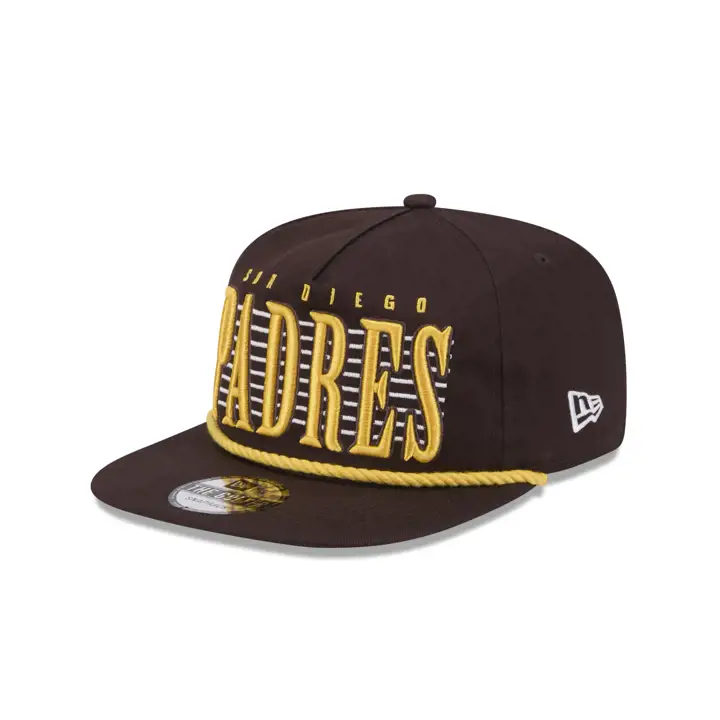 San Diego Padres MLB NEW ERA LINE UP ROPE GOLFER marron