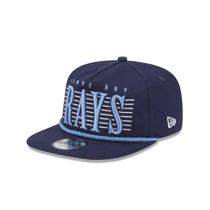 Tampa Bay Rays MLB NEW ERA LINE UP ROPE GOLFER bleu foncé