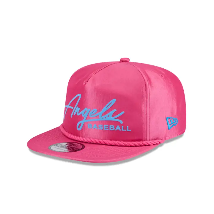 Casquette Los Angeles Angels MLB NEW ERA NEON ROPE GOLFER rose