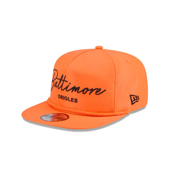 Baltimore Orioles MLB NEW ERA NEON ROPE GOLFER org