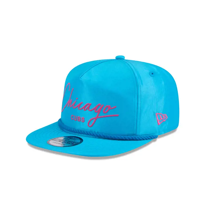 Casquette Chicago Cubs MLB NEW ERA NEON ROPE GOLFER Bleue