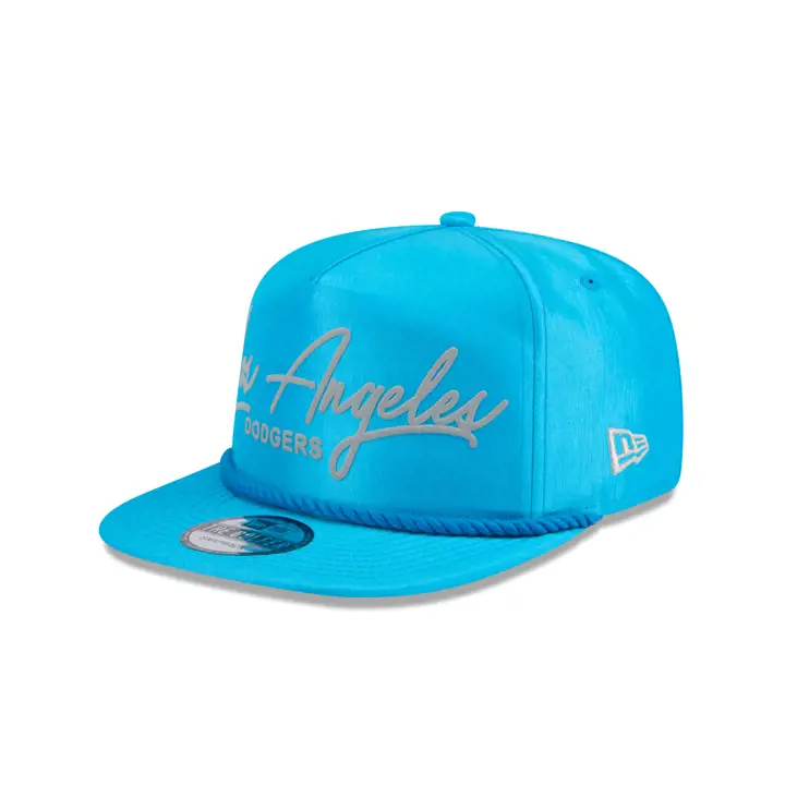 Casquette Los Angeles Dodgers MLB NEW ERA NEON ROPE GOLFER bleue