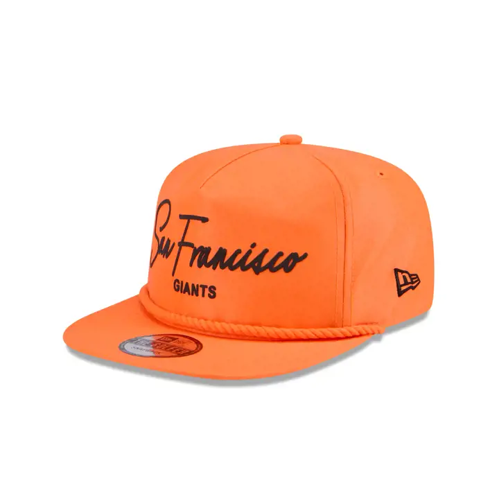 Casquette de golf MLB NEW ERA NEON ROPE GOLFER des San Francisco Giants