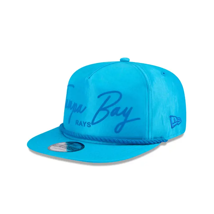 Casquette NEW ERA NEON ROPE GOLFER MLB Tampa Bay Rays bleue