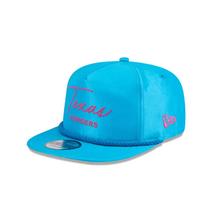 Texas Rangers MLB NEW ERA NEON ROPE GOLFER bleu