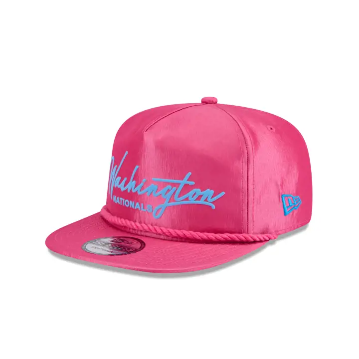 Casquette pnk NEW ERA GOLFER NEON ROPE MLB Washington Nationals