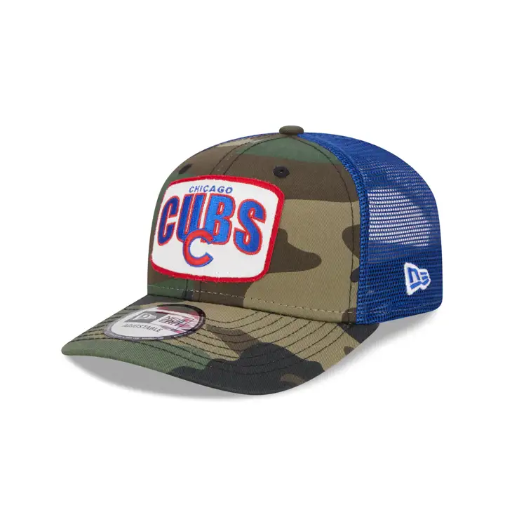 Chicago Cubs MLB NEW ERA CAMO PATCH TRUCKER camo/ rbl