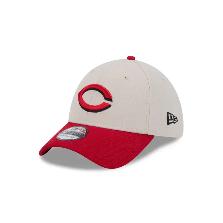 Cincinnati Reds MLB NEW ERA 2 TONE STONE 39THIRTY pierre/ noir