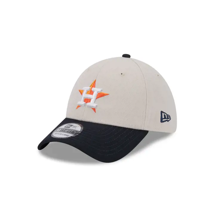 Houston Astros MLB NEW ERA 2 TONE STONE 39THIRTY pierre/ marine