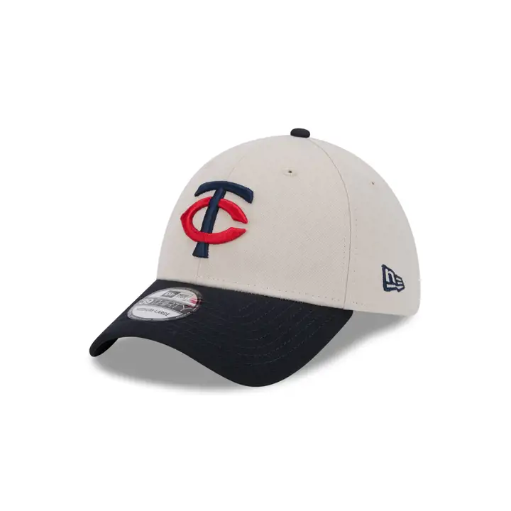 Minnesota Twins MLB NEW ERA 2 TONE STONE 39THIRTY pierre/ marine